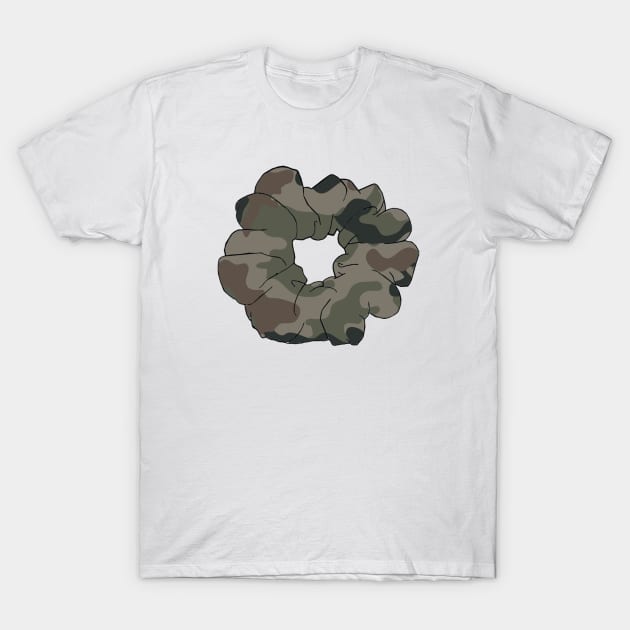 Camoflage Scrunchie T-Shirt by lolsammy910